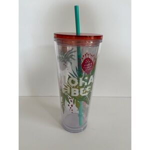 Starbucks Aloha Vibes 24oz Plastic Tumbler